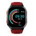 HiFuture ULTRA 3 Bluetooth Calling Smart Watch, 2.0-inch IPS Display, IP68 Waterproof, 24/7 True heart rate & Blood oxygen sensor (the fifth generation), Up to 7 days daily use, 100+ Sports Mode - Red